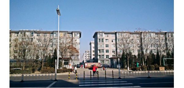 美天環(huán)保垃圾桶來到翰文苑小區(qū)